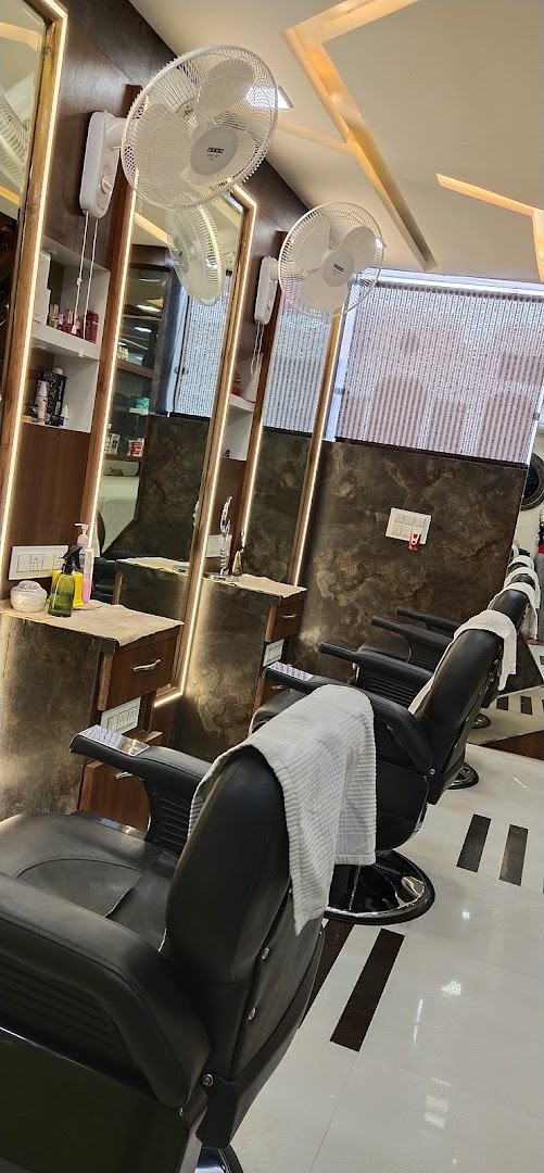 At the salon